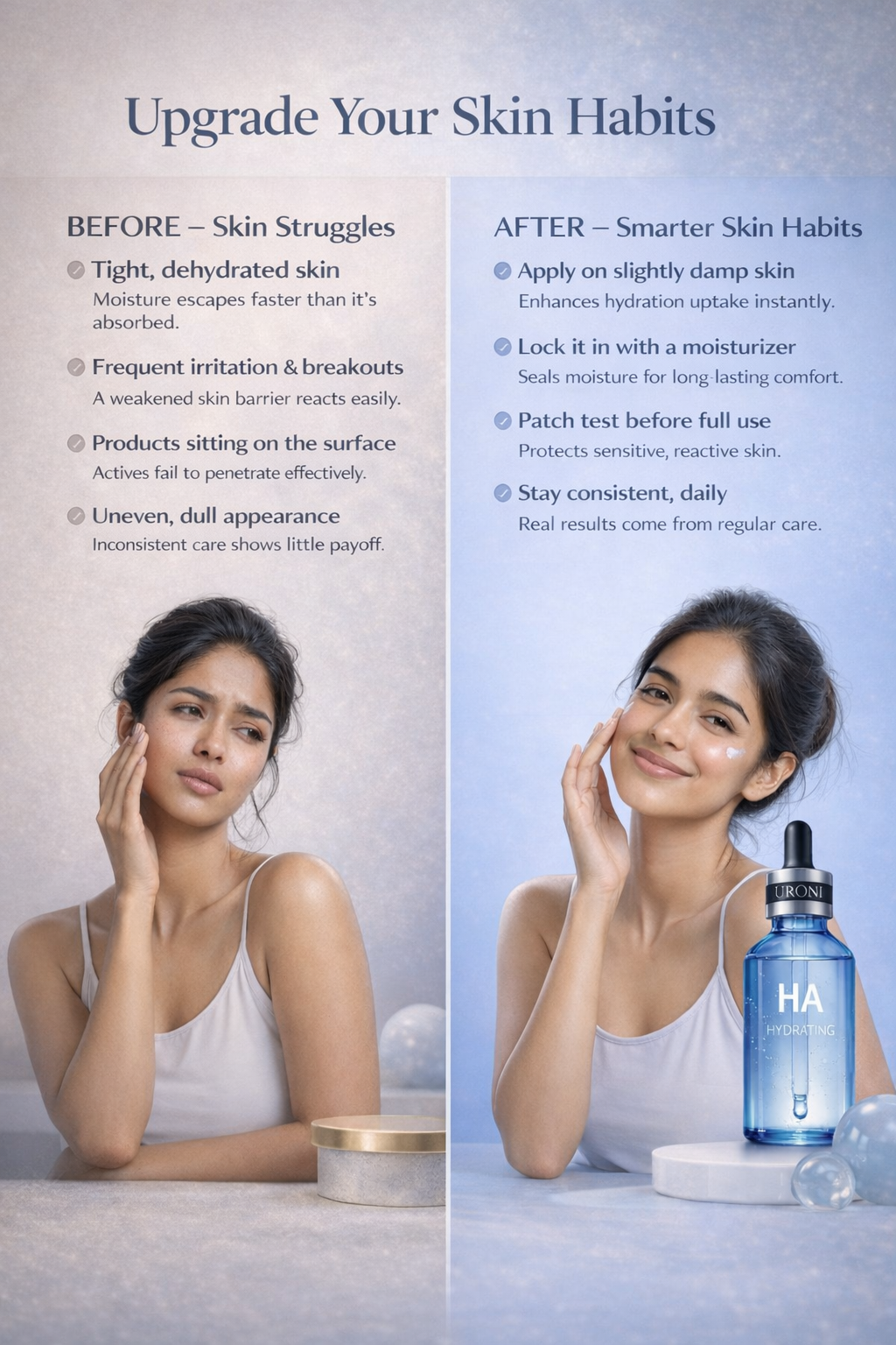 24K Gold Hyaluronic Acid Firming Face Serum